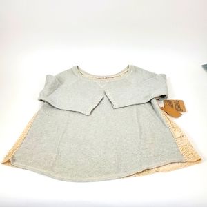 Rachel Roy Lace Sheer back Top